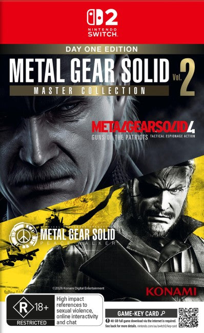Metal Gear Solid: Master Collection Volume 2 Nintendo Switch